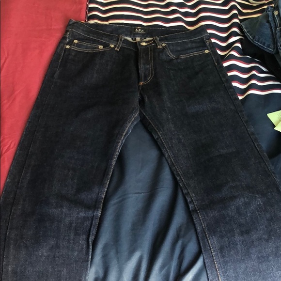 A.P.C Dark Blue jeans - Picture 2 of 4
